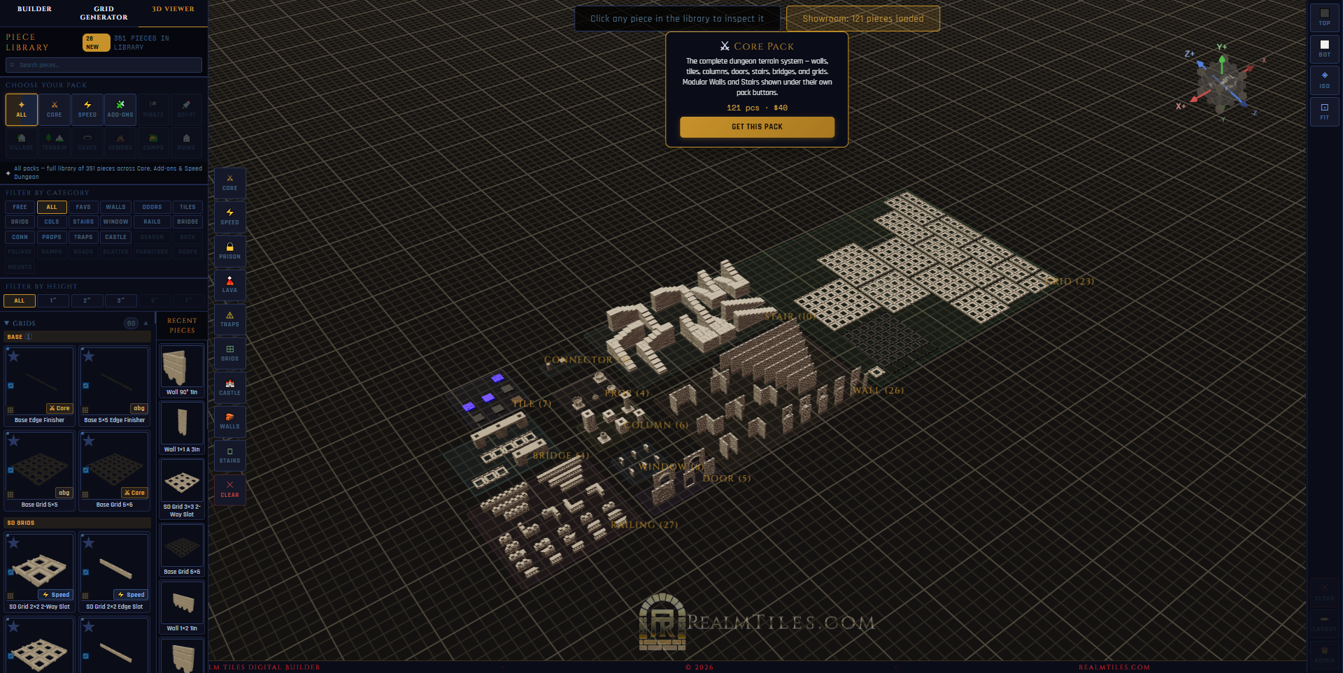 3D Piece Catalog